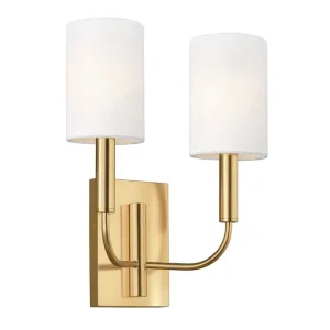 Utförsäljning Vägglampa Feiss Brianna 289x359x165 mm 289x359x165 mm - Belysning