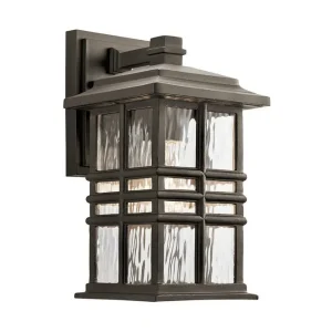 Beställ idag Utomhusvägglampa Kichler Beacon Square 165x302x190 mm 165x302x190 mm - Belysning
