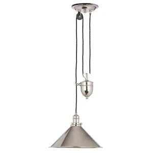 Hänglampa Elstead Lighting Provence Polerad Nickel Polerad Nickel - Belysning Fynd