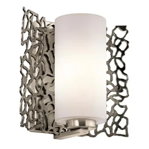 Kundfavorit Vägglampa Kichler Silver Coral - Belysning