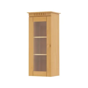 Billig Loft24 Väggskåp Cubrix 1 Dörr Betsat/Vax Glas, Glasdörr Betsat/Vax Glas, Glasdörr - Förvaring