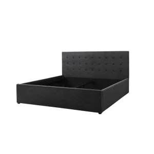Begränsat erbjudande Loft24 Sängram & Sängstomme Loft24 Hamar Sängram Antracit 200x180 - Möbler