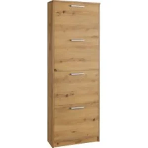 Loft24 Skoförvaring Bill 55x21x157 cm, Natur 55x21x157 cm, Natur - Förvaring Utförsäljning