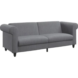 Loft24 Bäddsoffa Felix II 236x87x83 cm, Grå 236x87x83 cm, Grå - Möbler Snabb leverans