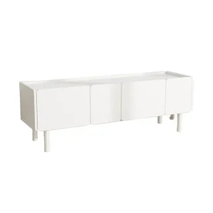 Anno Tv-bänk 160 cm Vit - Möbler Premium