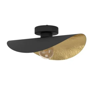 Takbelysning Eglo Saceda Svart/Guld - Belysning Rea