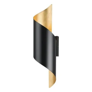 Vägglampa Eglo Jabaloyas Svart/Guld - Belysning Billigare