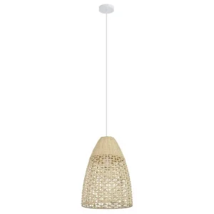 Takpendel Eglo Sambucona Trä/Svart 35 cm 35 cm - Belysning Nedsatt pris