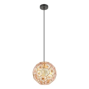 Kampanjpris Eglo Takpendel Eglo Skoura Rund Mässing 30 cm 30 cm - Belysning