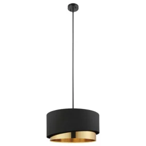 Populärt val Eglo Takpendel Eglo Manderline Svart/Mässing 45 cm 45 cm - Belysning