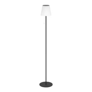 Expressleverans Eglo Golvlampa Eglo Scordiano-L Vit/Svart Vit/Svart - Belysning