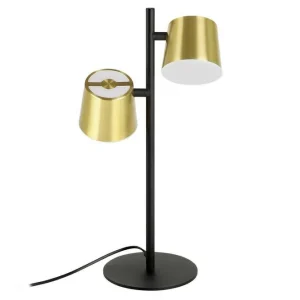 Bordslampa Eglo Altamira Svart/Mässing - Belysning Nedsatt pris