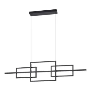 Takpendel Eglo Puebla Svart/Vit 150 cm 150 cm - Belysning Nyhet
