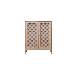 Sänkt pris Sideboard Velin Vit / Ek Vit / Ek - Förvaring