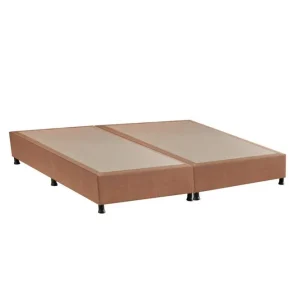 Begränsat erbjudande Dubbel Sängram Silma Sängramsbas Kräm 160 x 200 cm - Möbler