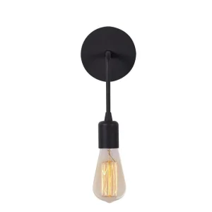 Sänkt pris Vägglampa Lysar Svart Svart - Belysning