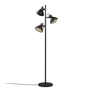 Rea Vägglampa Vellor Svart Svart - Belysning