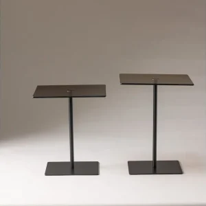 Soffbordssats Challur Svart / Bronzie Svart / Bronzie - Möbler Premium