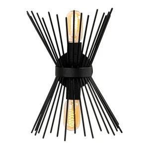 Sänkt pris Vägglampa Afroz Svart Svart - Belysning