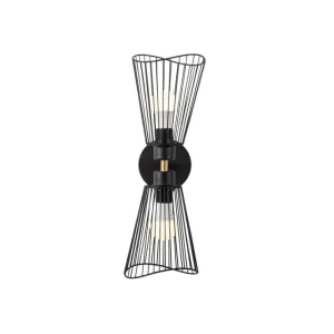 Fynd Vägglampa Novin Svart Svart - Belysning