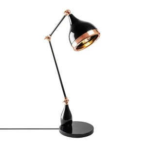 Outlet Bordslampa Sood Svart / Koppar Brons/Svart - Belysning