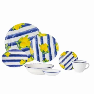 Frukostset (26 delar) Nylar 126 Flerfärgad Blå - Servering & matlagning Nedsatt pris