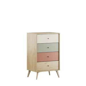 Byrå Stoneveil Multicolor Multifärgad - Förvaring Reapris