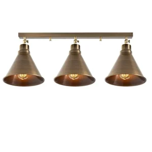 Taklampa Adrim Tri Vintage Brun - Belysning Lågt pris