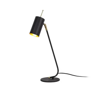 Bordslampa Sugana Glim Svart / Rany Guld/Svart - Belysning Rea