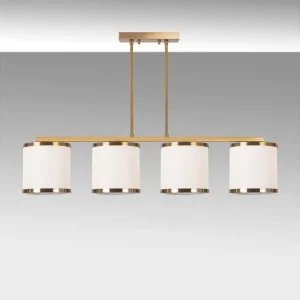 Taklampa Talra Vintage Horizontal Guld - Belysning Säker betalning