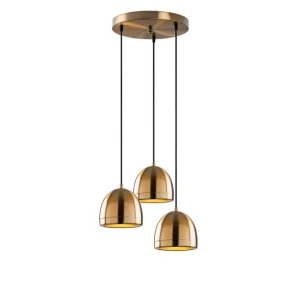 Beställ idag Taklampa Venor Rund Vintage Koppar - Belysning
