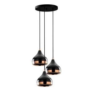 Rea Taklampa Sood Koppar / Svart Koppar / Svart - Belysning