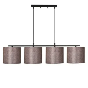 Taklampa Donria Svart / Brun Brun/Svart - Belysning Populär