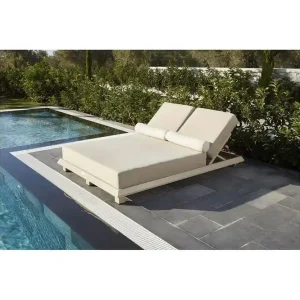 Snabb leverans Solstol Malkiat Beige Beige - Utemöbler & utemiljö