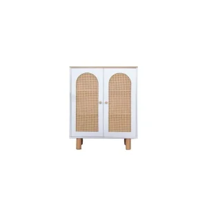 Sideboard Terra Vit / Ek Natur/Vit - Förvaring Rea