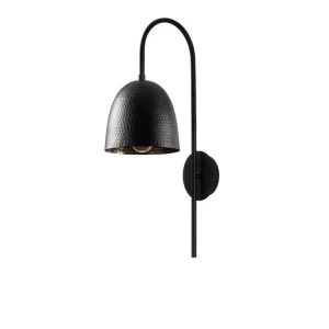 Kampanj Vägglampa Thela Black Antracit - Belysning