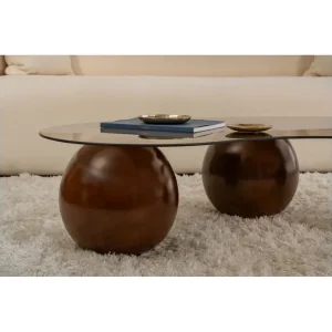 Soffbord Jaromere Valnöt / Bronse Valnöt / Bronse - Möbler Köp nu