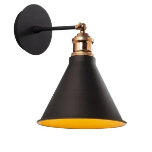 Nedsatt pris Vägglampa Adrim Svart Svart - Belysning