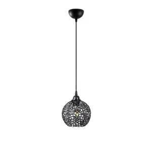 Taklampa Souvik Svart 17 x 17 x 118 cm - Belysning Köp nu
