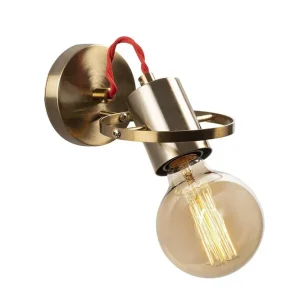 Beställ idag Vägglampa Munel Vintage Koppar - Belysning