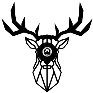 Beställ idag Vägglampa Brilo Deer Svart Svart - Belysning