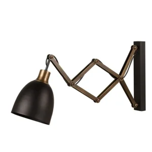 Rea Vägglampa Sugana Lyra Svart / Vintage Beige/Svart - Belysning