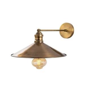 Handla nu Vägglampa Chichela Tri Vintage Koppar - Belysning