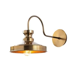 Vägglampa Adrimq Rany Guld - Belysning Begränsad tid