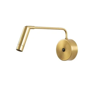 Vägglampa Matsuchi Gul / Svart Svart/Gul - Belysning Extra rabatt