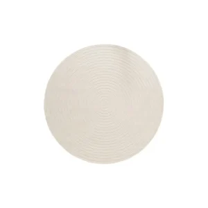 KM Home Wiltonmatta Hawaii Circle 240x240 cm, Creme 240x240 cm, Creme - Textil & mattor Fynd