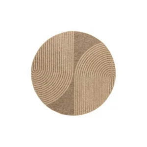 Expressleverans KM Home Wiltonmatta Natural Shape Rund 200x200 cm 200x200 cm - Textil & mattor
