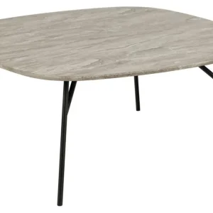 Arwina Soffbord 90 cm Grå - Möbler Sista chansen