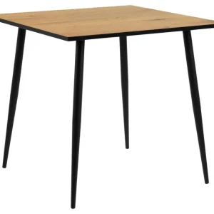 Endast denna vecka Finola Matbord 80 cm Kvadratisk Natur - Möbler