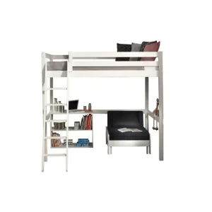 Bokhylla och Bäddsoffa Pino Mezzanine 140 x 200 cm 140 x 200 cm - Möbler Nedsatt pris